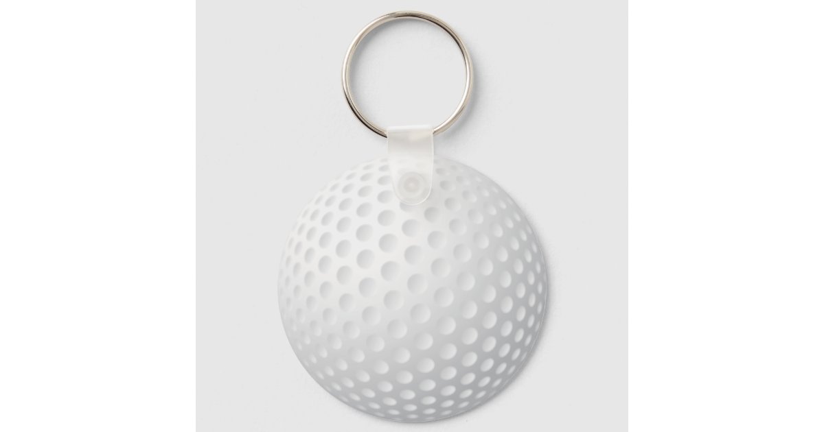 Golf Ball Keychain Zazzle