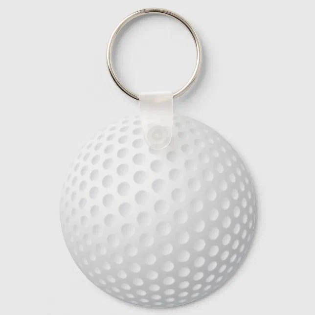 Golf Ball Keychain Zazzle
