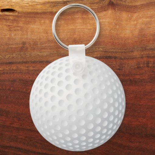 Golf Ball Keychain Zazzle