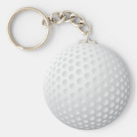 Golf Ball Keychain