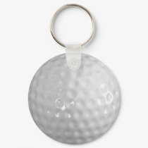 Golf ball keychain