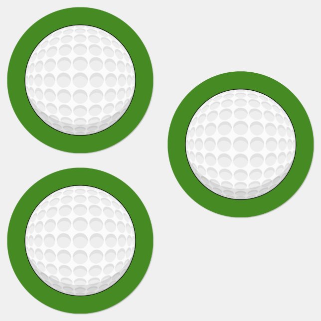 Golf Ball Labels (Group)