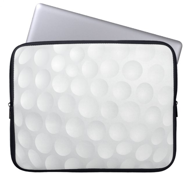 golf ball laptop sleeve (Front)