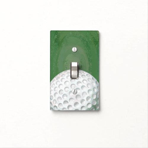 Golf Ball Light Switch Cover