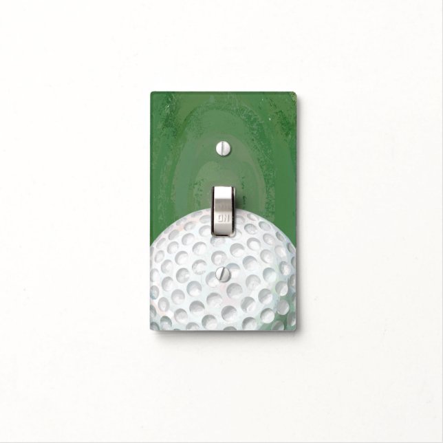 Golf Ball Light Switch Cover (In Situ)