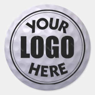 Golf Ball Logo Sticker