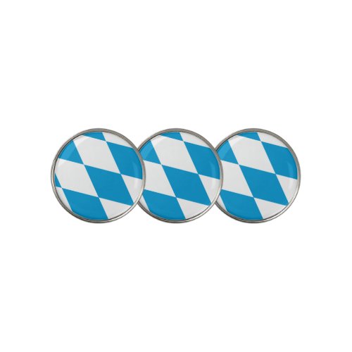 Golf Ball Marker with Flag of Bavaria Germany