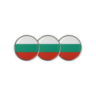 Golf Ball Marker with Flag of Bulgaria
