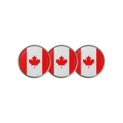 Golf Ball Marker with Flag of Canada