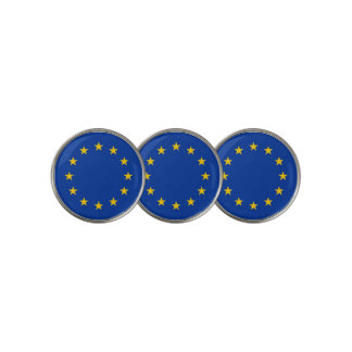 Golf Ball Marker with Flag of European Union