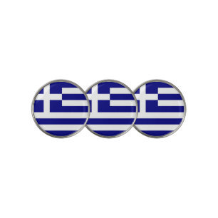 Golf Ball Marker with Flag of Greece