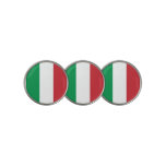 Golf Ball Marker With Flag Of Italy at Zazzle