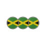 Golf Ball Marker with Flag of Jamaica
