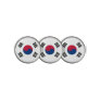 Golf Ball Marker with Flag of South Korea
