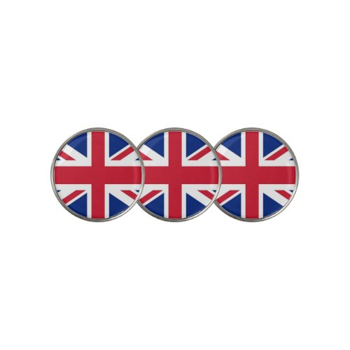 Golf Ball Marker with Flag of United Kingdom