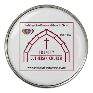 Golf Ball Marker with Trinity Logo