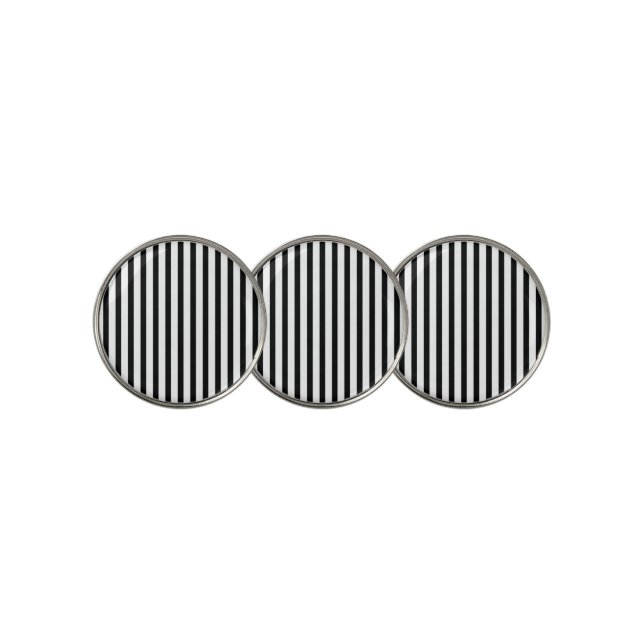 Golf Ball Markers | Striped Pattern – Bold Style (3 Up)