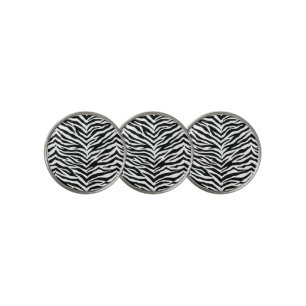 Golf Ball Markers-Zebra Print Marker