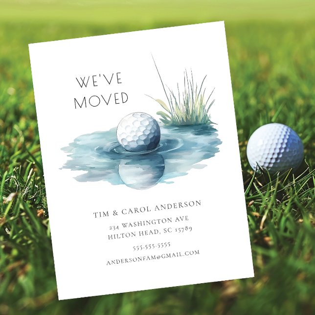 Golf Ball Moving Announcement  (Creator Uploaded)