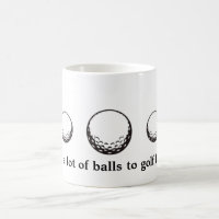 golf ball mug