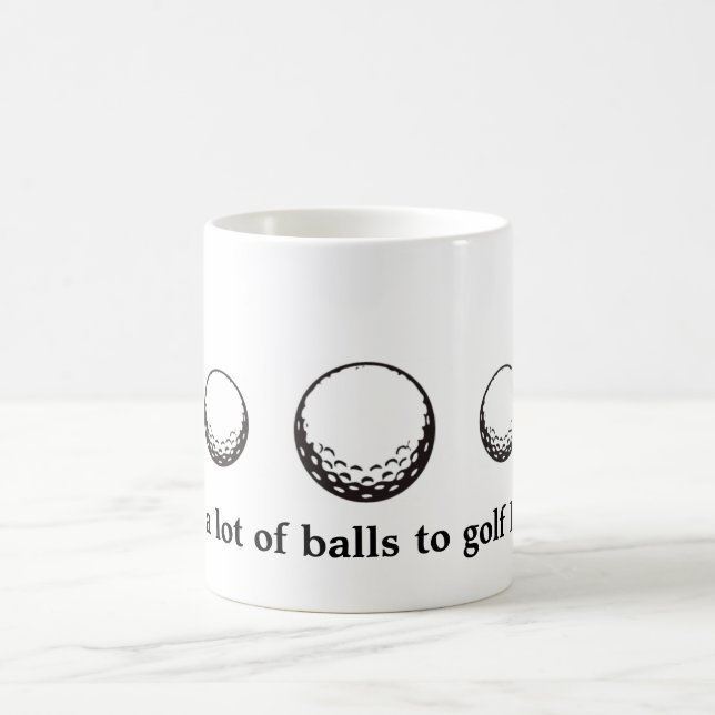 golf ball mug (Center)