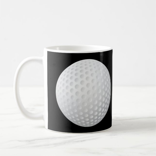 Golf Ball Mug (Left)