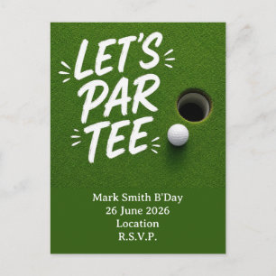 Golf Ball Next to Hole on Green Putting Grass  Postcard