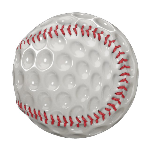 Golf Ball Novelty Baseball (Back Left)