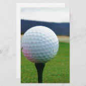 Golf Ball on a mountain golf course (Front/Back)