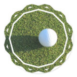 Golf Ball on Golf Green Stickers