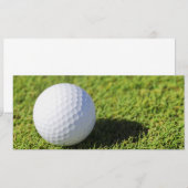 Golf Ball On Green Grass Course - Customized (Front/Back)
