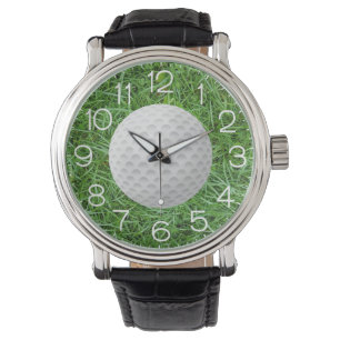 Golf Ball On Green Grass Watch