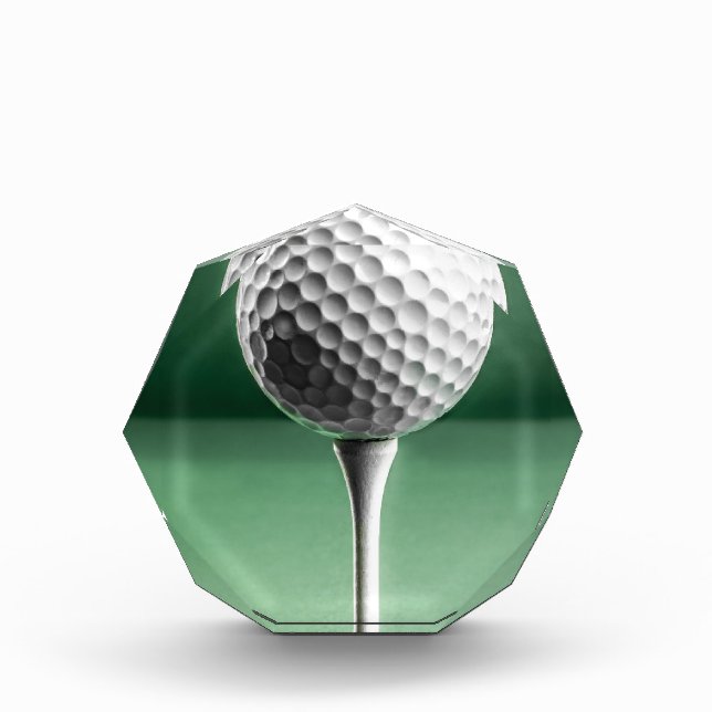 Golf Ball on Tee Award (Front)