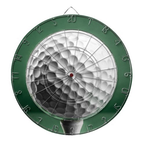 Golf Ball on Tee Dart Board