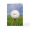 Golf Ball On Tee for Son's Birthday Card