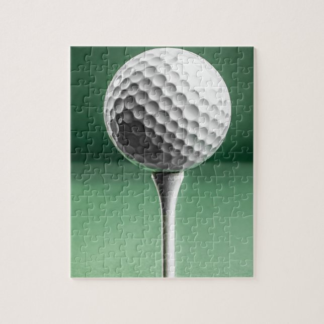 Golf Ball on Tee Jigsaw Puzzle (Vertical)