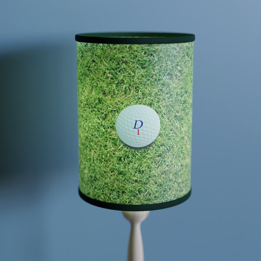 Golf Ball On The Green Lamp Shade
