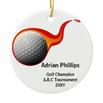 golf ball ornament