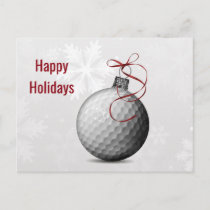 golf ball ornament Holiday Cards