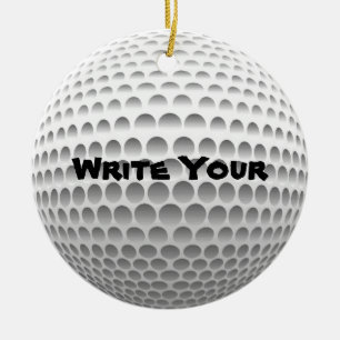 Golf Ball Ornaments