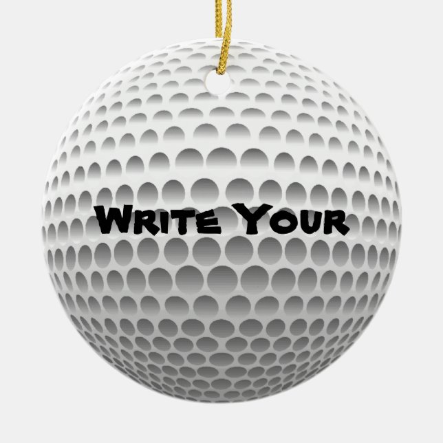 Golf Ball Ornaments (Front)
