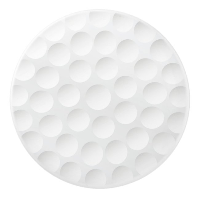 Golf Ball Pattern Ceramic Knob (Front)