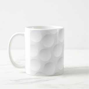 Golf Ball Pattern Coffee Mug