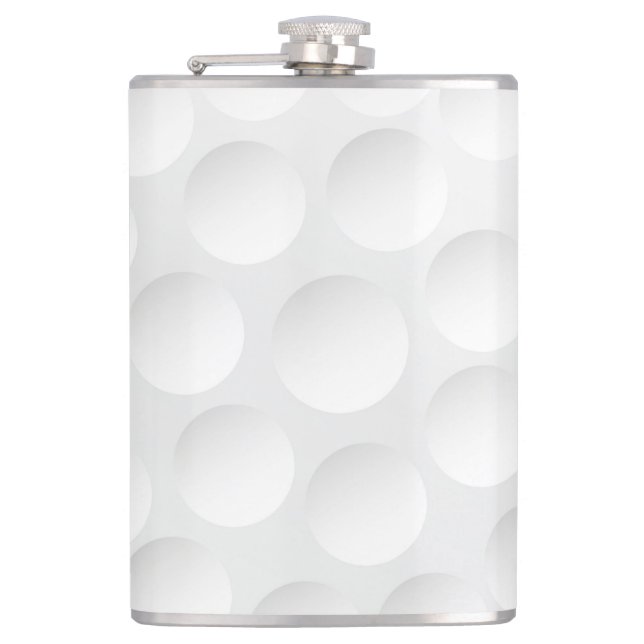 Golf Ball Pattern Flask (Front)