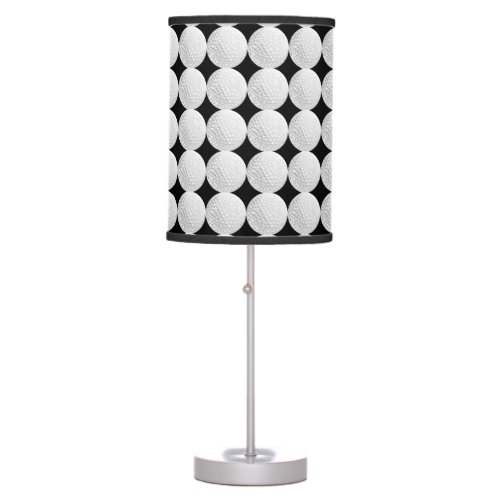 Golf Ball Pattern Table Lamp