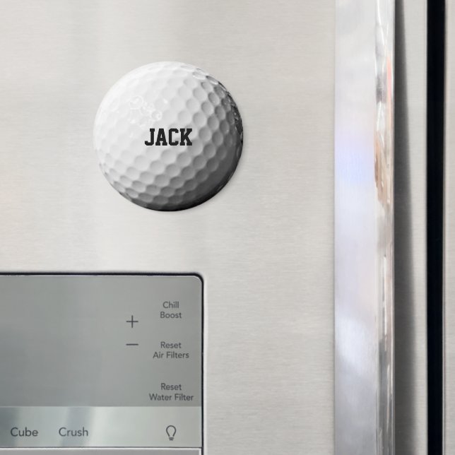 Golf Ball Personalized Magnet (In Situ (Fridge))