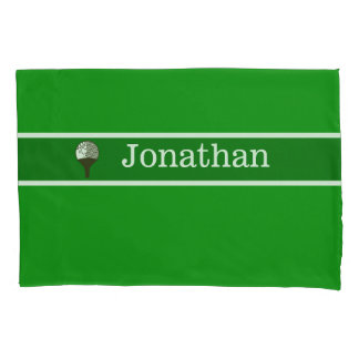 Golf ball Personalized with name Pillow Case