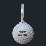 Golf ball pet ID tag<br><div class="desc">Golf ball</div>