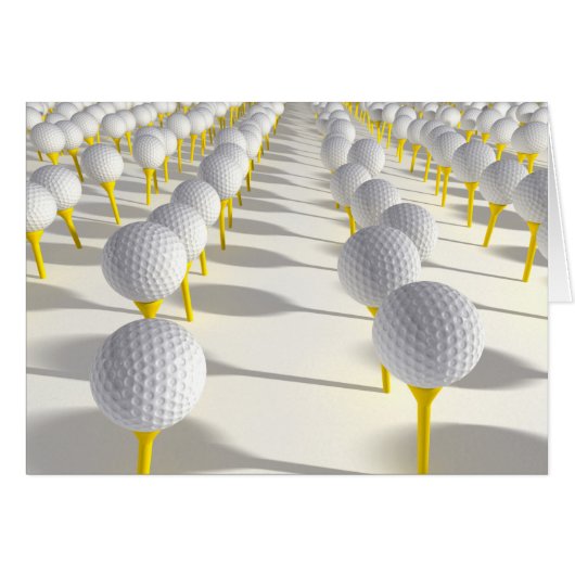 Golf Ball Plantation Cards (Front Horizontal)