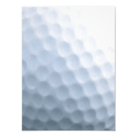 Golf Ball Print Pattern Background